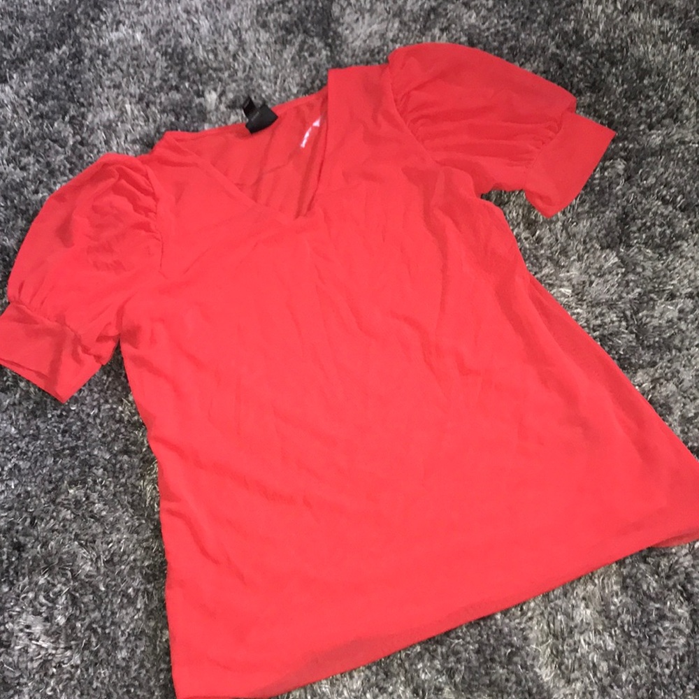 Orange Blouse